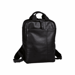 Camel Active Pine Δερμάτινο Σακίδιο L Μαύρο