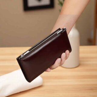 Δερμάτινο Ανδρικό Πορτοφόλι William Polo 221616 Καφέ