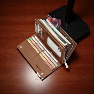 William Polo 221616 Μαύρο Ανδρικό Δερμάτινο Πορτοφόλι