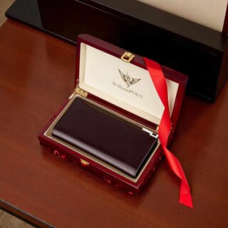 Δερμάτινο Ανδρικό Πορτοφόλι William Polo 221616 Καφέ