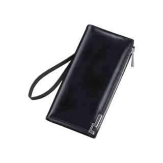William Polo 221616 Μαύρο Ανδρικό Δερμάτινο Πορτοφόλι