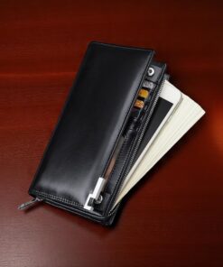 William Polo 221616 Μαύρο Ανδρικό Δερμάτινο Πορτοφόλι