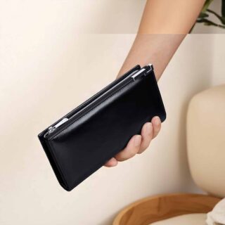 William Polo 221616 Μαύρο Ανδρικό Δερμάτινο Πορτοφόλι