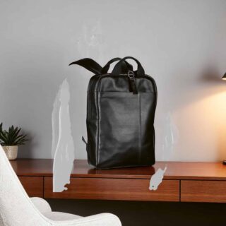 Camel Active Pine Δερμάτινο Σακίδιο L Μαύρο