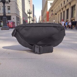 Caterpillar 84725-84 Τσαντάκι Μέσης Μαύρο