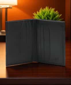 Porsche Design Billfold 6 Μαύρο Δερμάτινο Πορτοφόλι