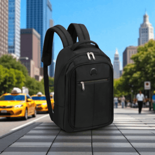 Delsey Pin Up 6 Μαύρο Σακίδιο Πλάτης