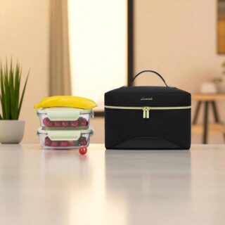 Lovevook UB3225 Ισοθερμική Τσάντα Lunch Bag Μαύρη