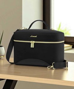 Lovevook UB3225 Ισοθερμική Τσάντα Lunch Bag Μαύρη