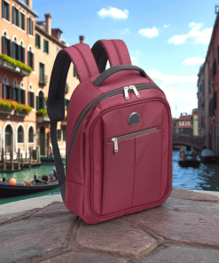 Delsey Pin Up 6 Burgundy Σακίδιο Πλάτης