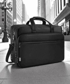 Ytonet 1085 Μαύρος Υφασμάτινος Χαρτοφύλακας 18” Laptop 29.5L