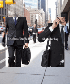 Ytonet 1085 Μαύρος Υφασμάτινος Χαρτοφύλακας 18” Laptop 29.5L