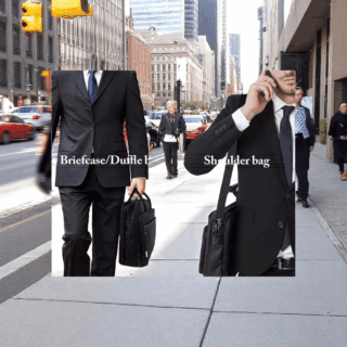 Ytonet 1085 Μαύρος Υφασμάτινος Χαρτοφύλακας 18” Laptop 29.5L