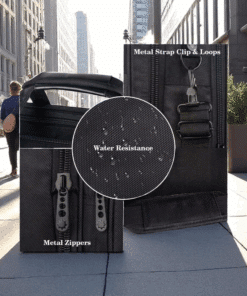 Ytonet 1085 Μαύρος Υφασμάτινος Χαρτοφύλακας 18” Laptop 29.5L