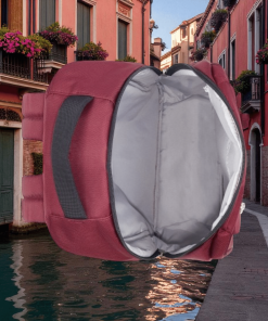 Delsey Pin Up 6 Burgundy Σακίδιο Πλάτης