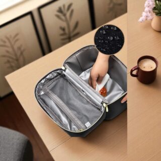 Lovevook UB3225 Ισοθερμική Τσάντα Lunch Bag Μαύρη