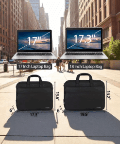 Ytonet 1085 Μαύρος Υφασμάτινος Χαρτοφύλακας 18” Laptop 29.5L