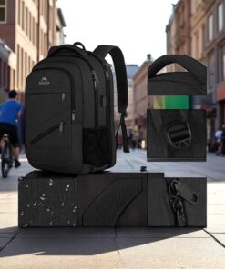 Σακίδιο πλάτης 30L Laptop 17,3” Matein 1035 μαύρο