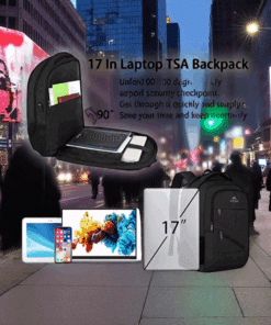 Σακίδιο πλάτης 30L Laptop 17,3” Matein 1035 μαύρο