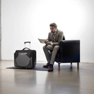 Βαλίτσα καμπίνας Pilot Business Matein 6628 17.3″ Μαύρο