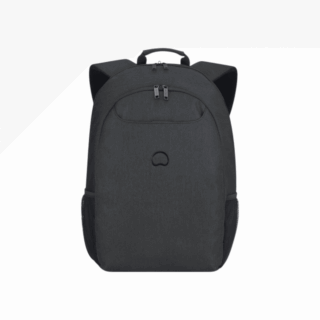 Delsey Esplanade Μαύρο Σακίδιο Πλάτης Laptop 17.3” Ταξιδίου