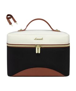 Lovevook UB3225 Ισοθερμική Τσάντα Lunch Bag Μπεζ Μαύρη
