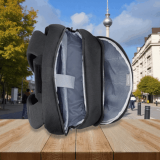 Delsey Esplanade Μαύρο Σακίδιο Πλάτης Laptop 17.3” Ταξιδίου