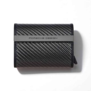 Porsche Design Θήκη Καρτών Segrid Carbon Μαύρο με Clip