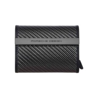 Porsche Design Θήκη Καρτών Segrid Carbon Μαύρο με Clip