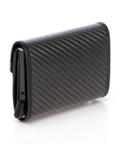 Porsche Design Θήκη Καρτών Segrid Carbon Μαύρο με Clip