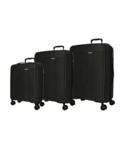 Movom Σετ Βαλίτσες New Trendy Μαύρο 55-68-78cm