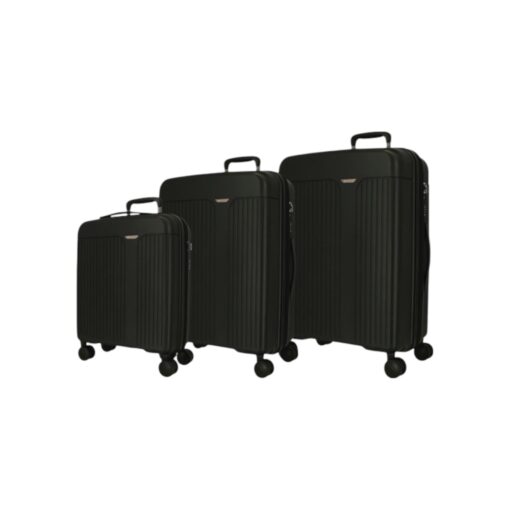 Movom Σετ Βαλίτσες New Trendy Μαύρο 55-68-78cm