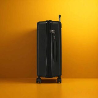 Movom Βαλίτσα Μεσαία Expandable 68cm New Trendy Μαύρο