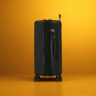 Movom Βαλίτσα Μεσαία Expandable 68cm New Trendy Μαύρο