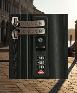 Movom Σετ Βαλίτσες New Trendy Μαύρο 55-68-78cm