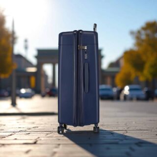 Movom Βαλίτσα Μεσαία Expandable 68cm New Trendy Navy Blue