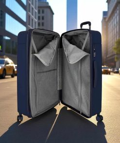 Movom New Trendy Navy Blue Σετ Βαλίτσες 55-68-78cm