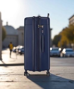 Movom Βαλίτσα Μεσαία Expandable 68cm New Trendy Navy Blue