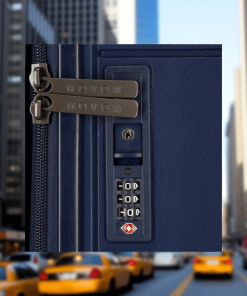 Movom New Trendy Navy Blue Σετ Βαλίτσες 55-68-78cm