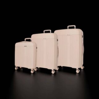 Movom New Trendy Σετ Βαλίτσες Taupe 55-68-78cm