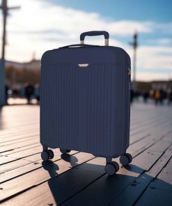 Movom Βαλίτσα Καμπίνας Slim 55cm New Trendy Navy Blue