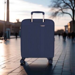 Movom Βαλίτσα Καμπίνας Slim 55cm New Trendy Navy Blue