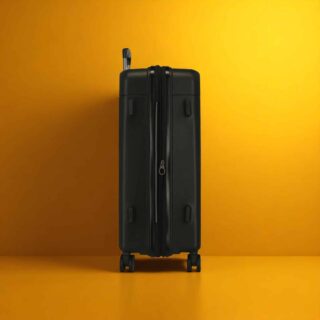 Movom Βαλίτσα Μεσαία Expandable 68cm New Trendy Μαύρο