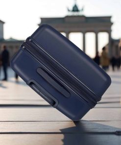 Movom Βαλίτσα Μεσαία Expandable 68cm New Trendy Navy Blue