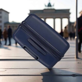 Movom Βαλίτσα Μεσαία Expandable 68cm New Trendy Navy Blue