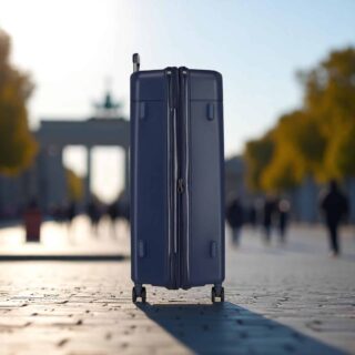 Movom Βαλίτσα Μεσαία Expandable 68cm New Trendy Navy Blue