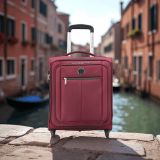 Delsey Βαλίτσα καμπίνας 45cm Pin Up 6 Burgundy