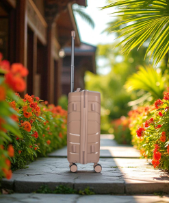 Cardinal Elusive 2016/50 Ροζ Χρυσή Βαλίτσα Χειραποσκευή Καμπίνας (PP)