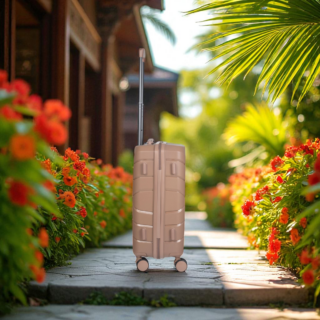 Cardinal Elusive 2016/50 Ροζ Χρυσή Βαλίτσα Χειραποσκευή Καμπίνας (PP)