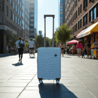 B|Y Βαλίτσα καμπίνας expandable 55cm Ulisse Grey Blue